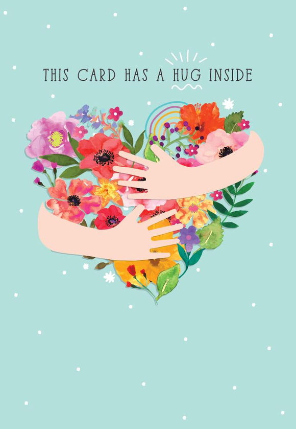 Greeting Card - 'Care' Card Hug