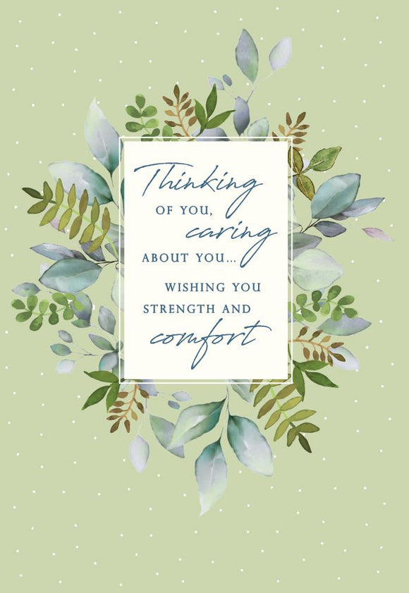 Greeting Card - 'Care' Thinking of you