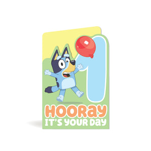 Greeting Card - Bluey 1st Birthday
