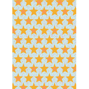 Gift Packaging Wrapping Paper Birthday Star